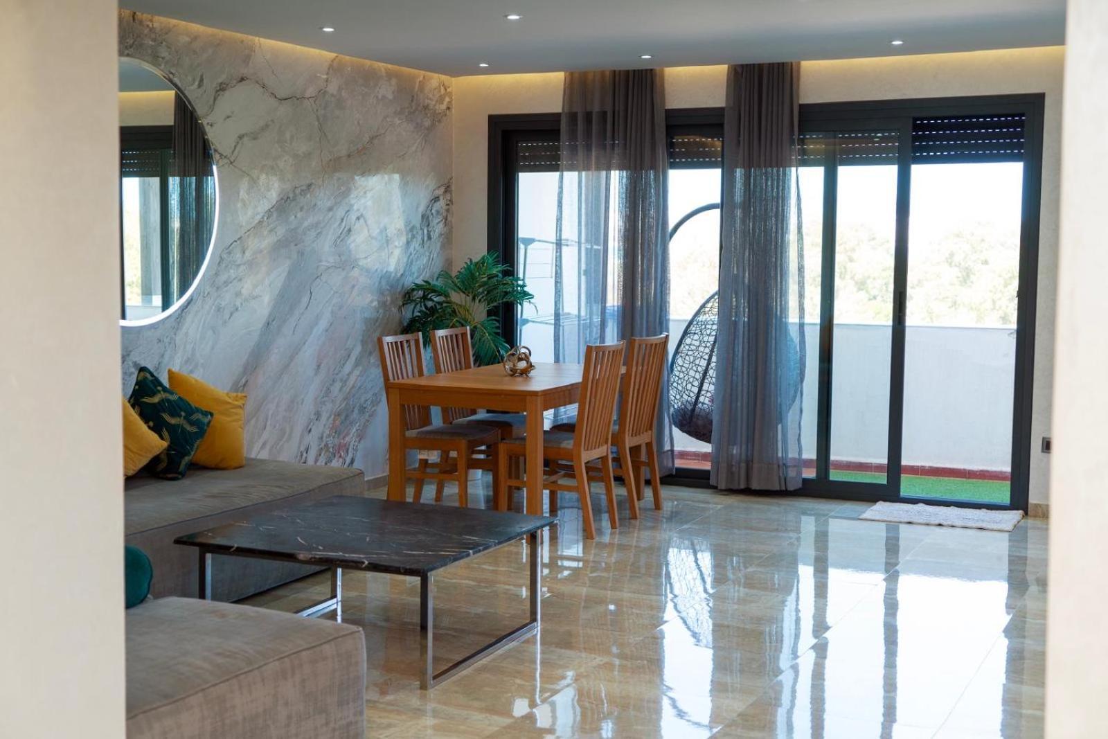 Luxury 3 Bedroom Panoramic Views In Hotspot With Fibre Optic Wifi And Netflix Ταγγέρη Εξωτερικό φωτογραφία